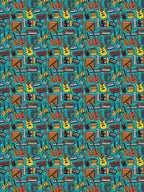 Rhythmic Expressions In Vibrant Colors Shirt