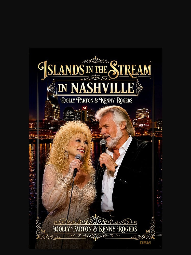 Dolly Parton & Kenny Rogers Islands In The Stream Timeless Country Shirt
