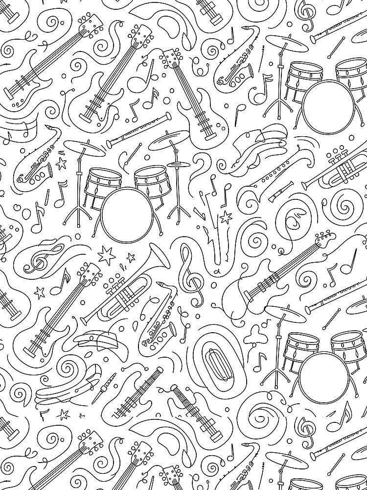 Musical Pattern Shirt