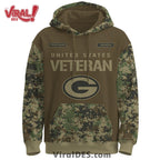Green Bay Packers Salute to Service Limited Editions Hoodie