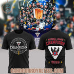 HC Fribourg-Gottéron Schweizer Meister 2026 National League Champions Tshirt, Hoodie - Black