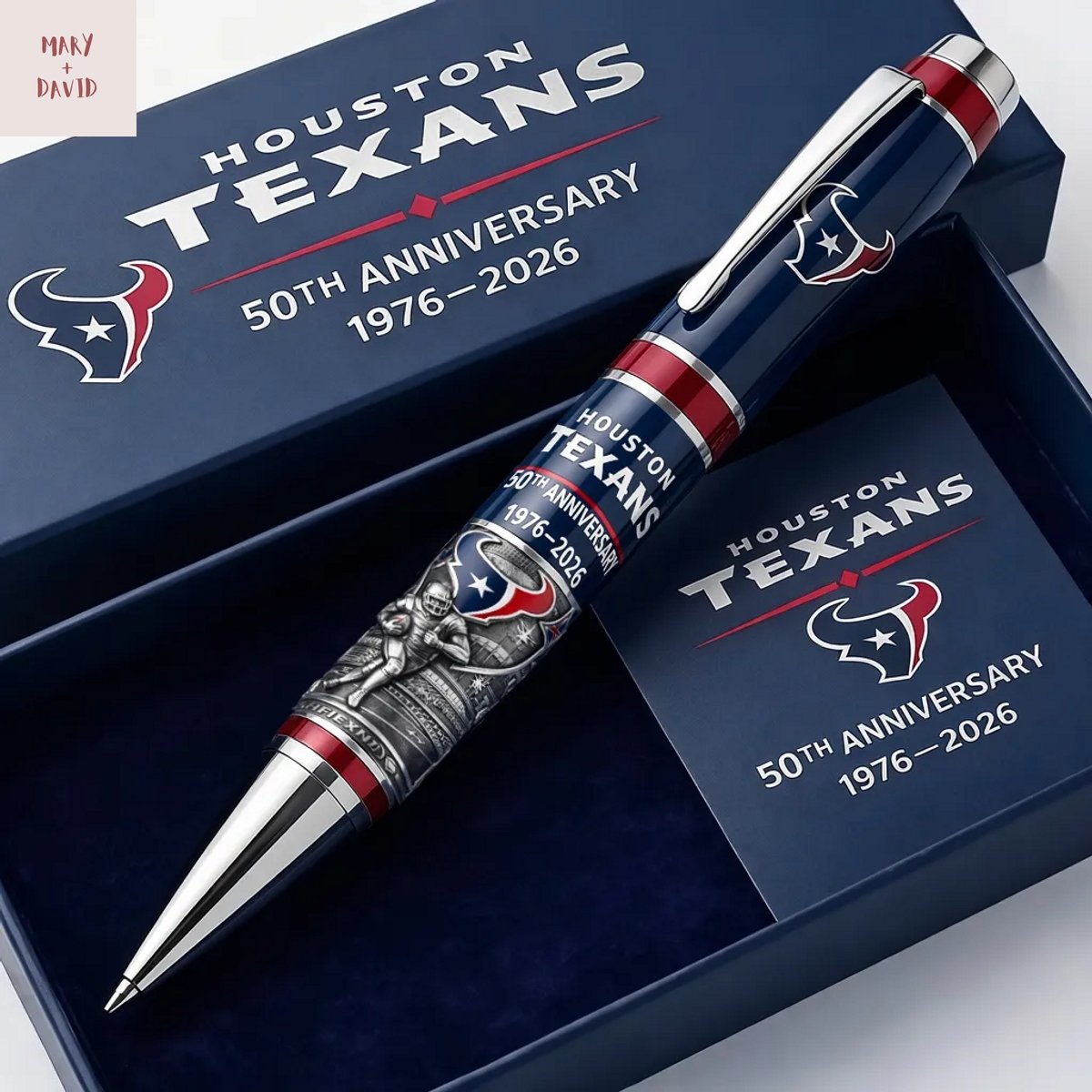 Houston Texans 50th Anniversary Pen