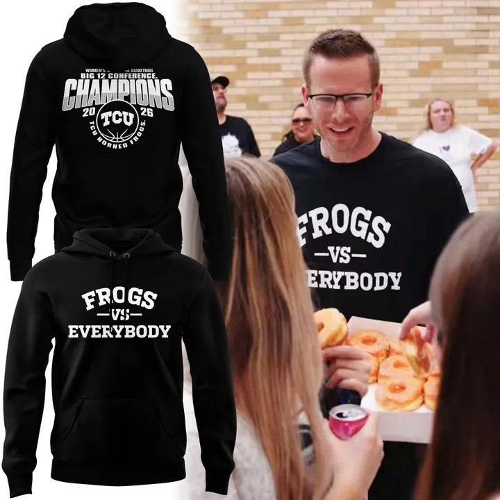 Coach Mark Campbell Frogs Vs Everybody Big 12 Conference Champions Shirt