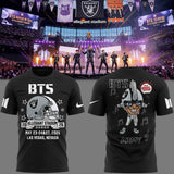BTS x Las Vegas Raiders - World Tour Arirang 2026 T-Shirt