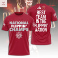 Indiana Hoosiers 2025 National Flippin Champs Best Team In The Flippin Nation 3D T-Shirt
