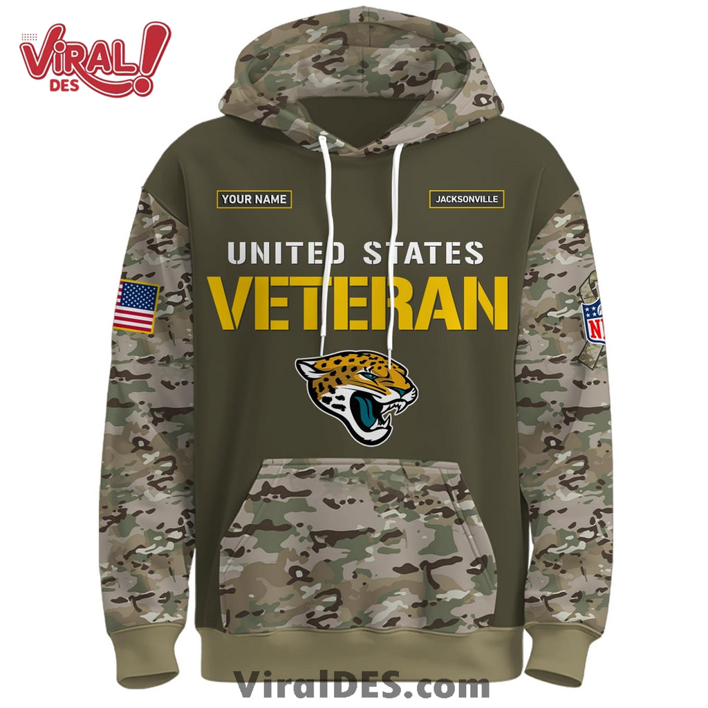 Jacksonville Jaguars 2025 Salute to Service Hoodie, Long Pants