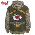 Kansas City Chiefs 2025 Salute to Service Hoodie, Long Pants