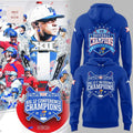 Kansas Jayhawks Baseball Big 12 Conference Champions 2026 Blue Hoodie