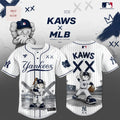 KAWS x MLB New York Yankees 2026 Limited Edition Pinstripe Baseball Jersey