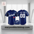 LA Dodgers “Taking Our Blue On The Road” 2026 Limited Edition Custom Baseball Jersey