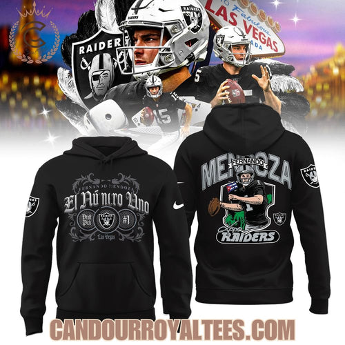 Las Vegas Raiders Fernando Mendoza 2026 Hoodie
