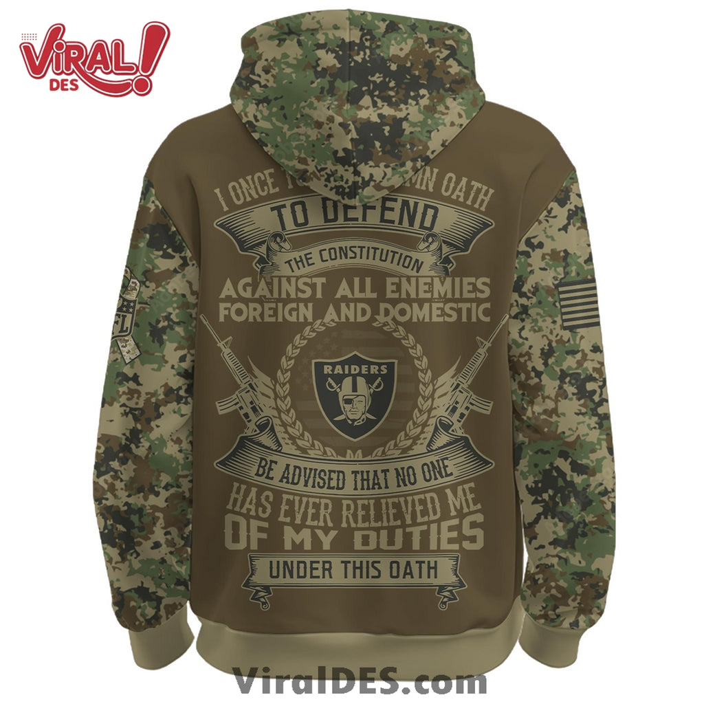 Las Vegas Raiders Salute to Service Limited Editions Hoodie