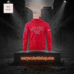 Los Angeles Angels Jesus Won Red Baseball Fan Hoodie