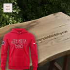 Los Angeles Angels Jesus Won Red Baseball Fan Hoodie