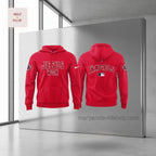 Los Angeles Angels Jesus Won Red Baseball Fan Hoodie