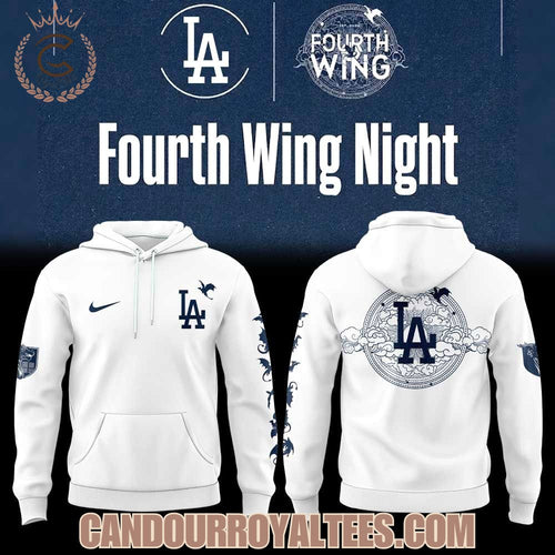 Los Angeles Dodgers Fourth Wing Night 2026 Hoodie