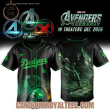 Los Angeles Dodgers x Avengers Doomsday 2026 Doctor Doom Jersey