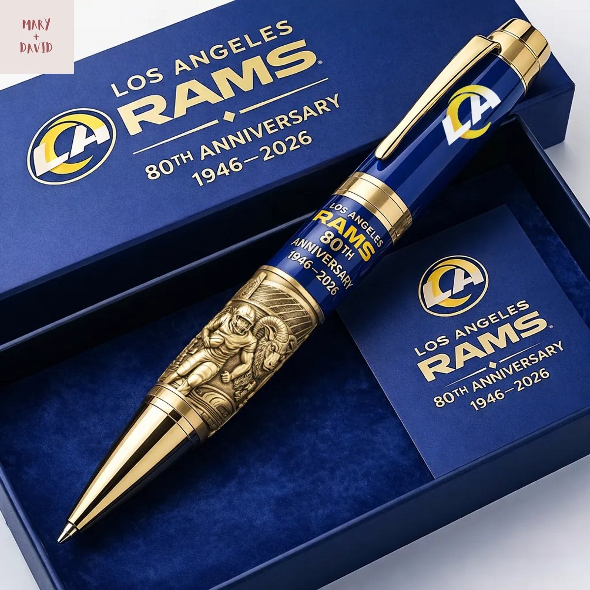 Los Angeles Rams 80th Anniversary Pen