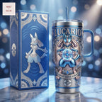 Lucario Shine With Aura Tumbler