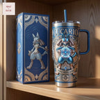 Lucario Shine With Aura Tumbler