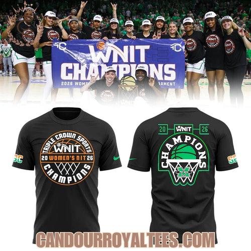 Marshall Thundering Herd 2026 WNIT Champions T-Shirt, Hoodie