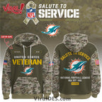 Miami Dolphins 2025 Salute to Service Hoodie, Long Pants