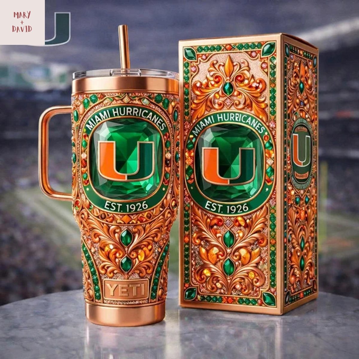 Miami Hurricanes EST. 1926 Tumbler