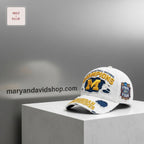 Michigan Wolverines 2025 Final Four National Champions Distressed Cap
