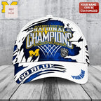 Michigan Wolverines 2026 NCAA Basketball National Champions Personalized Cap