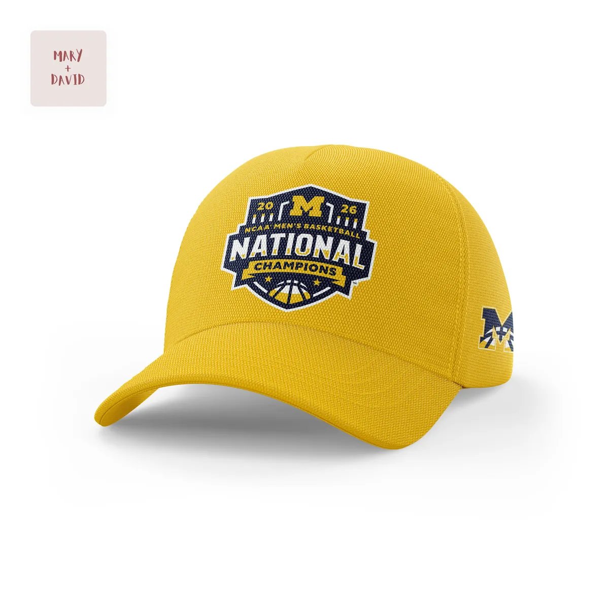 Michigan Wolverines 2026 NCAA Men’s Basketball National Champions Cap