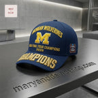 Michigan Wolverines NCAA Final Four 2026 Champions Cap