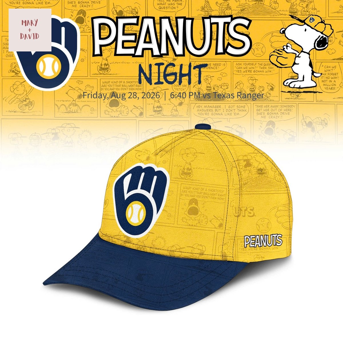 MIL x Peanuts Night 2026 Cap