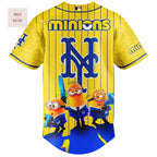 Minions Despicable Me 4 NY Mets Limited Edition Baseball Jersey