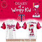 Minnesota Twins x Diary of a Wimpy Kid Jersey
