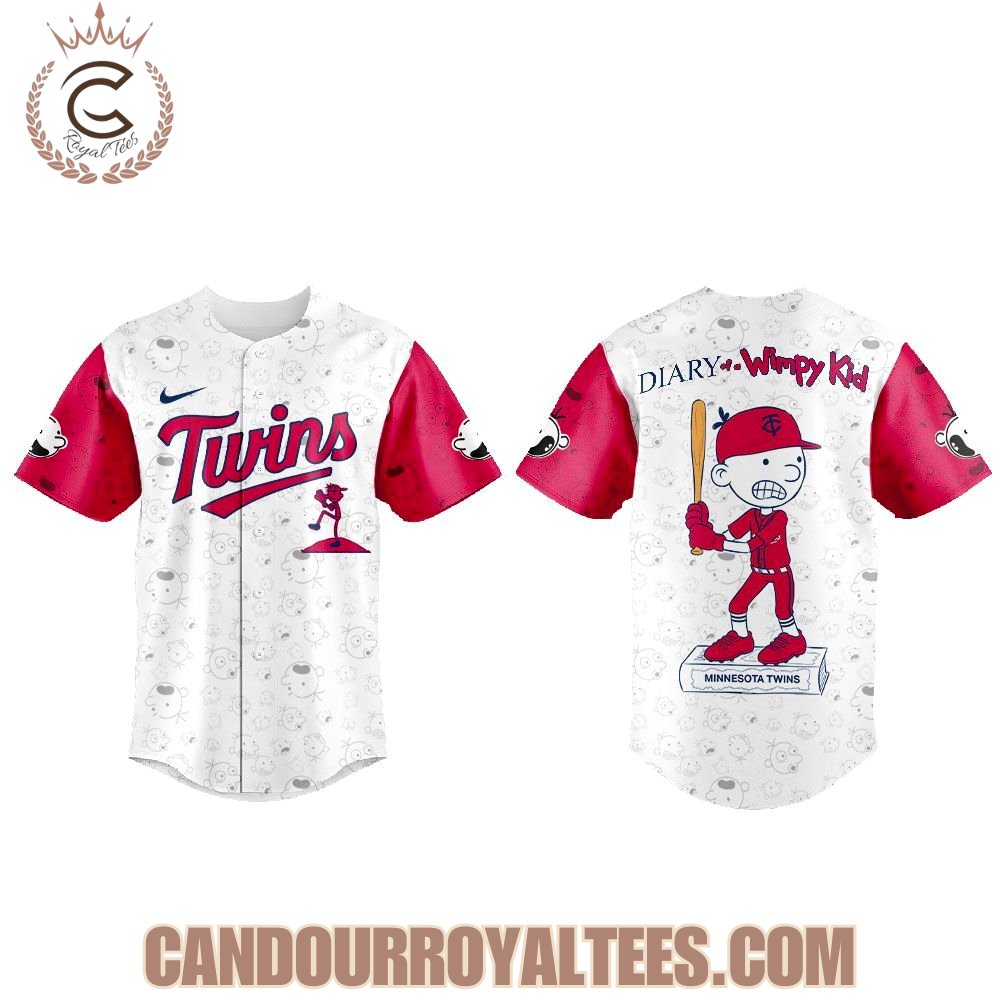 Minnesota Twins x Diary of a Wimpy Kid Jersey