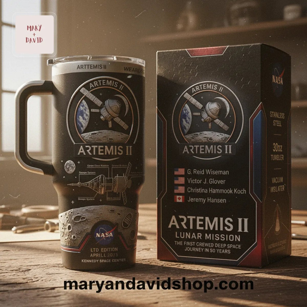 NASA Artemis II Limited Edition Lunar Mission Tumbler