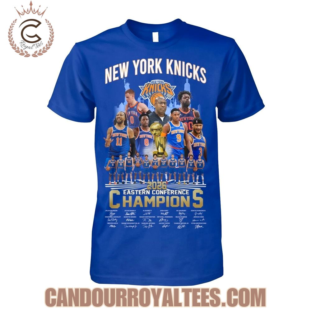 New York Knicks 2026 Eastern Conference Champions T-Shirt