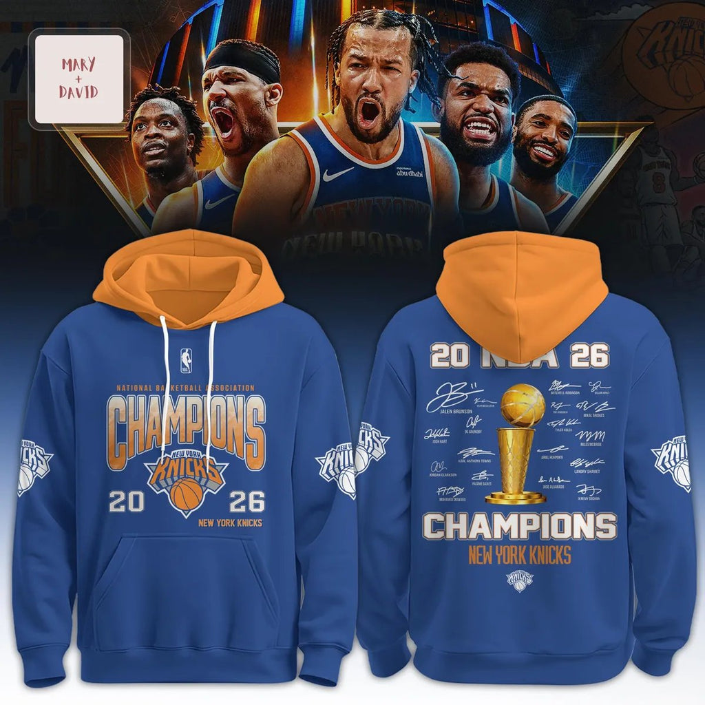 New York Knicks 2026 NBA Champions Limited Edition Hoodie