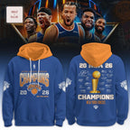New York Knicks 2026 NBA Champions Limited Edition Hoodie