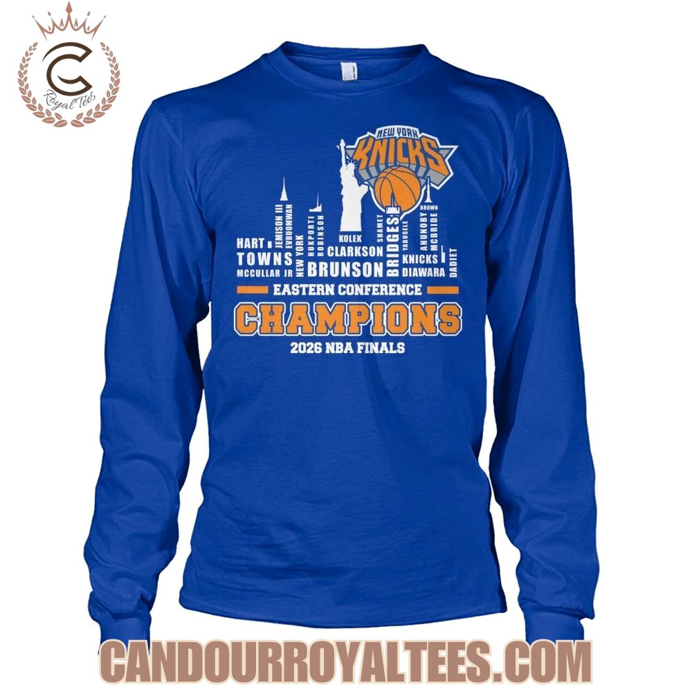 New York Knicks Eastern Conference Champions 2026 NBA Finals T-Shirt