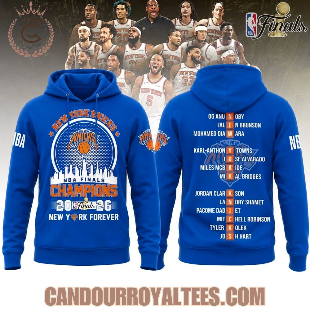 New York Knicks NBA Finals Champions 2026 Tshirt, Hoodie