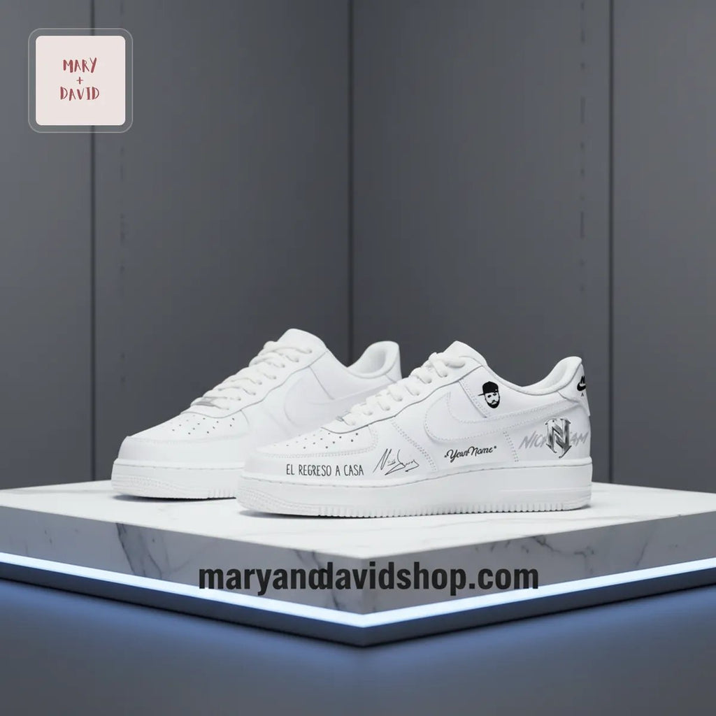 Nicky Jam Autograph El Regreso A Casa Air Force 1