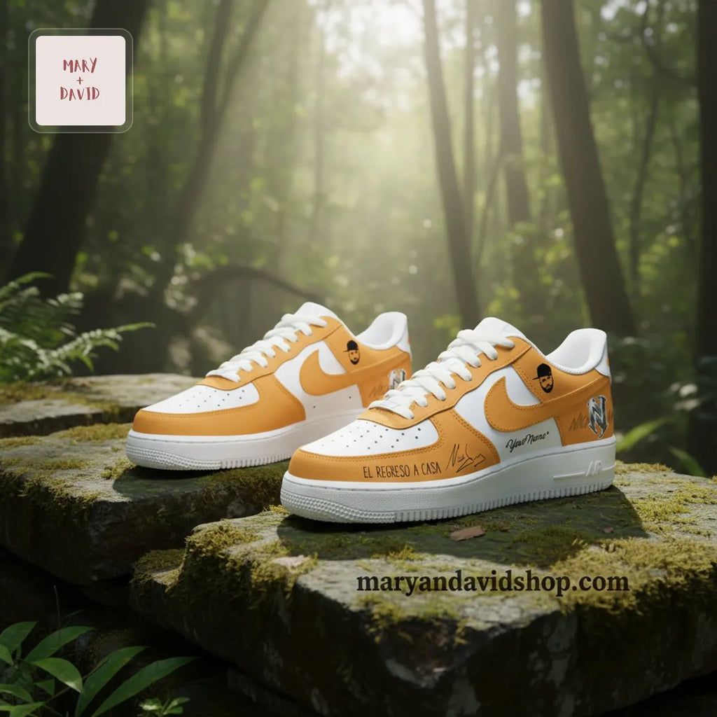 Nicky Jam “The Return Home” Personalized Nike Air Force 1 Sneakers