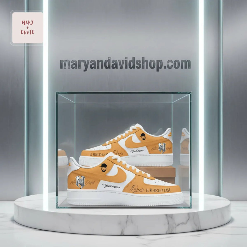 Nicky Jam “The Return Home” Personalized Nike Air Force 1 Sneakers