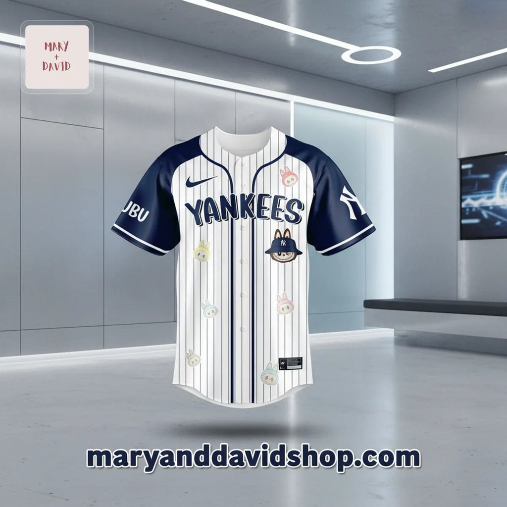 NY Yankees Labubu Game Night Limited Edition Baseball Jersey