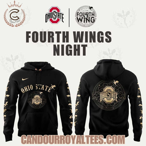 Ohio State Buckeyes x Fourth Wings Night 2026 Hoodie