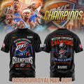 Oklahoma City Thunder 2026 Western Conference Champions T-Shirt