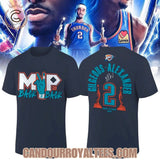 Oklahoma City Thunder Gilgeous-Alexander 2026 MVP Back 2 Back Signature T-shirt, Hoodie