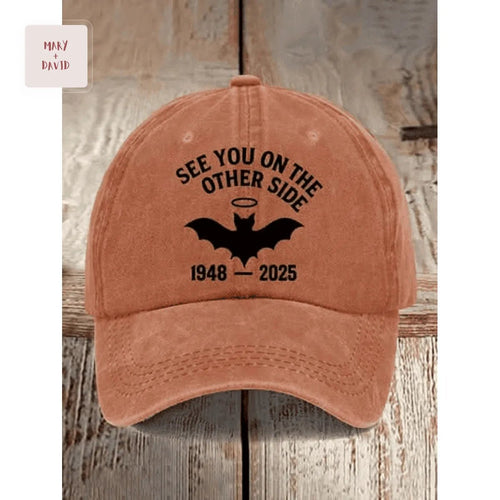 Ozzy Osbourne See You On The Other Side Tribute Vintage Washed Cotton Baseball Cap