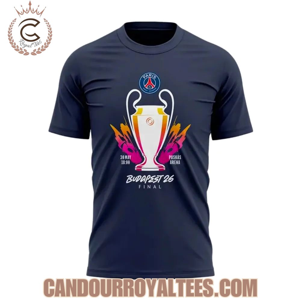 Paris Saint-Germain Budapest 26 Final T-Shirt